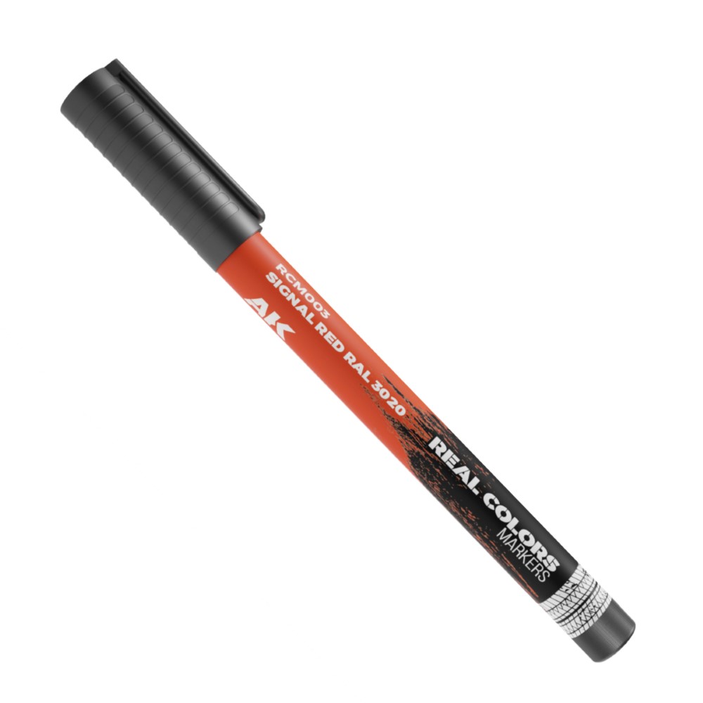 PREORDER AK Interactive - RC Markers - Signal Red Ral 3020