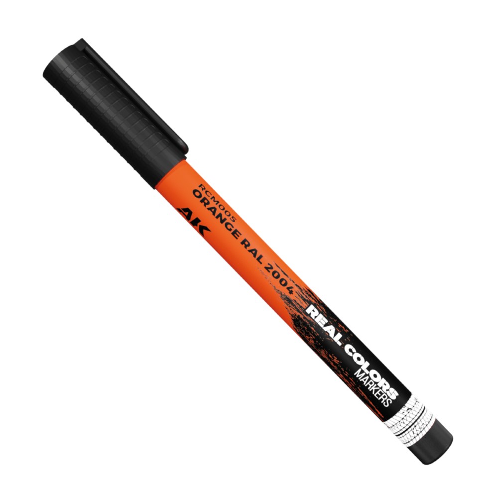 PREORDER AK Interactive - RC Markers - Orange Ral2004