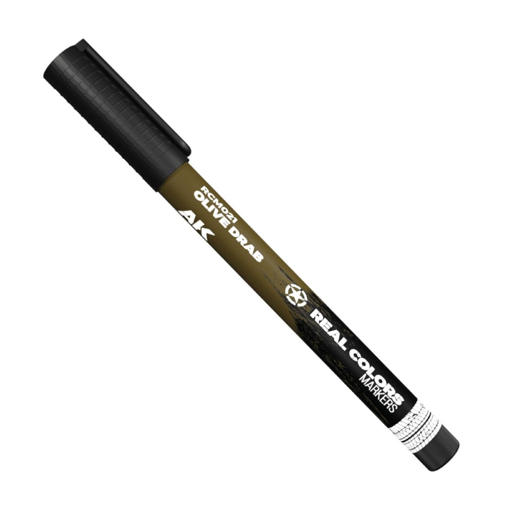 PREORDER AK Interactive - RC Markers - Olive Drab