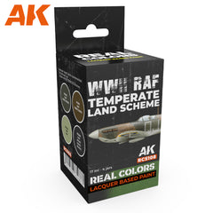 PREORDER AK Interactive - Real Colours -Wwii Raf Temperate Land Scheme Set