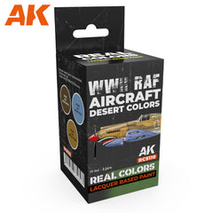 PREORDER AK Interactive - Real Colours -Wwii Raf Aircraft Desert Colors Set