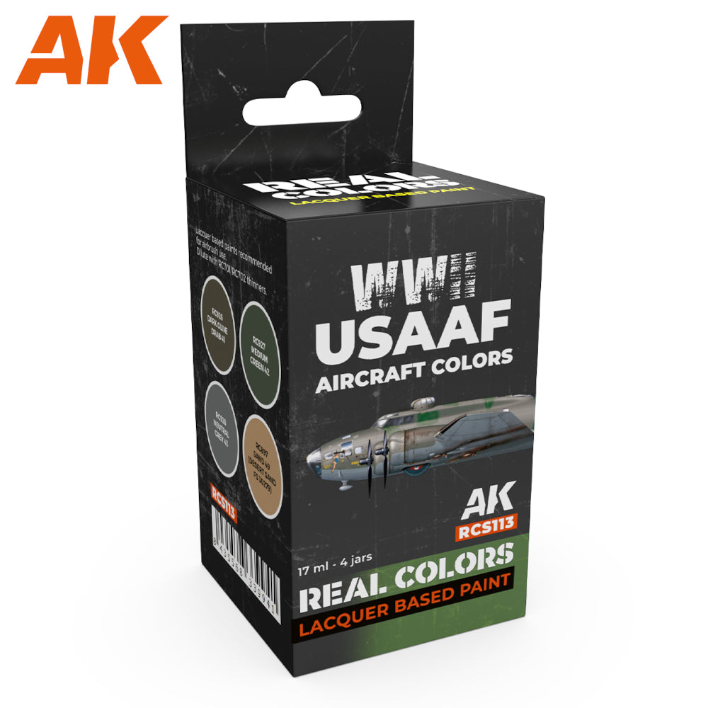 PREORDER AK Interactive - Real Colours -Wwii Usaaf Aircraft Colors Set