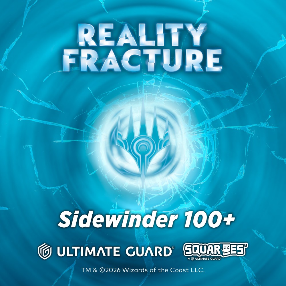 PREORDER Ultimate Guard: Deck Box  XenoSkin Sidewinder 100+  MTG: Reality Fracture  Blue Mythic