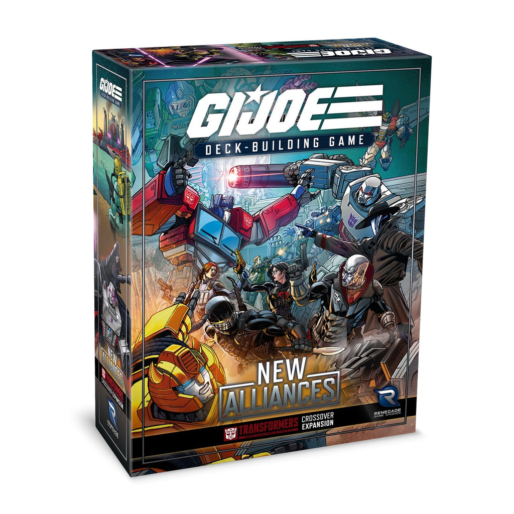 G.I. Joe Deck-Building Game - New Alliances - A Transformers Crossover Expansion Board Game