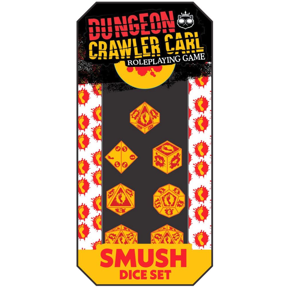 PREORDER Dungeon Crawler Carl RPG - Smush Dice Set