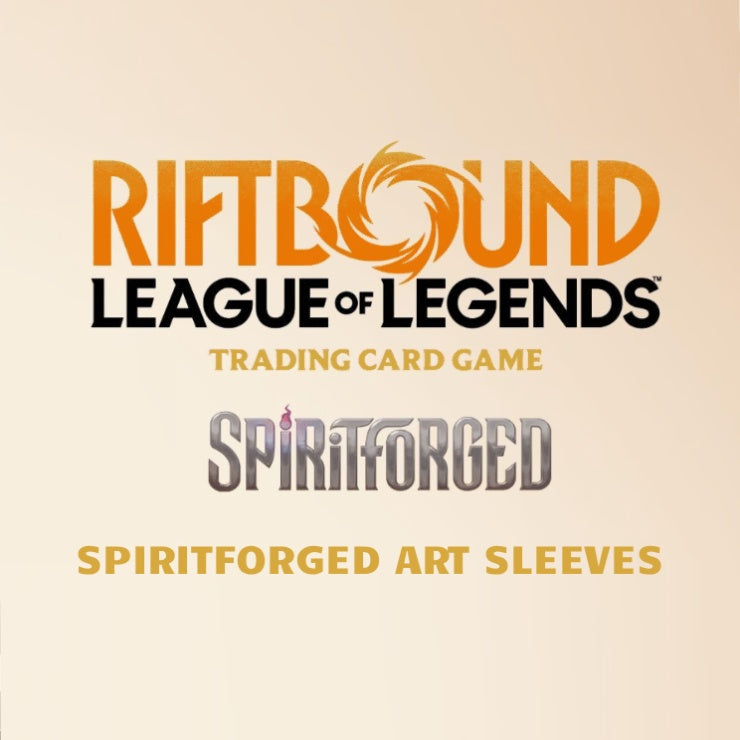 Riftbound: League of Legends TCG Sleeves Spiritforged: TBA (3) – Gamerholic
