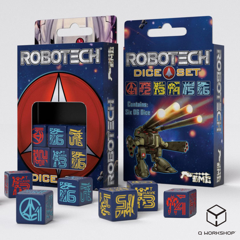 PREORDER Robotech: The Macross Saga - Dice Set