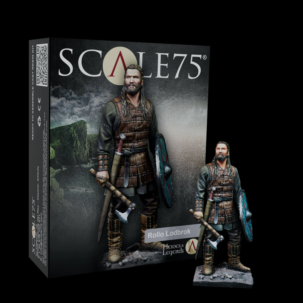 PREORDER Scale 75 Figures - Heroes and Legends - Rollo Lodbrok 75mm