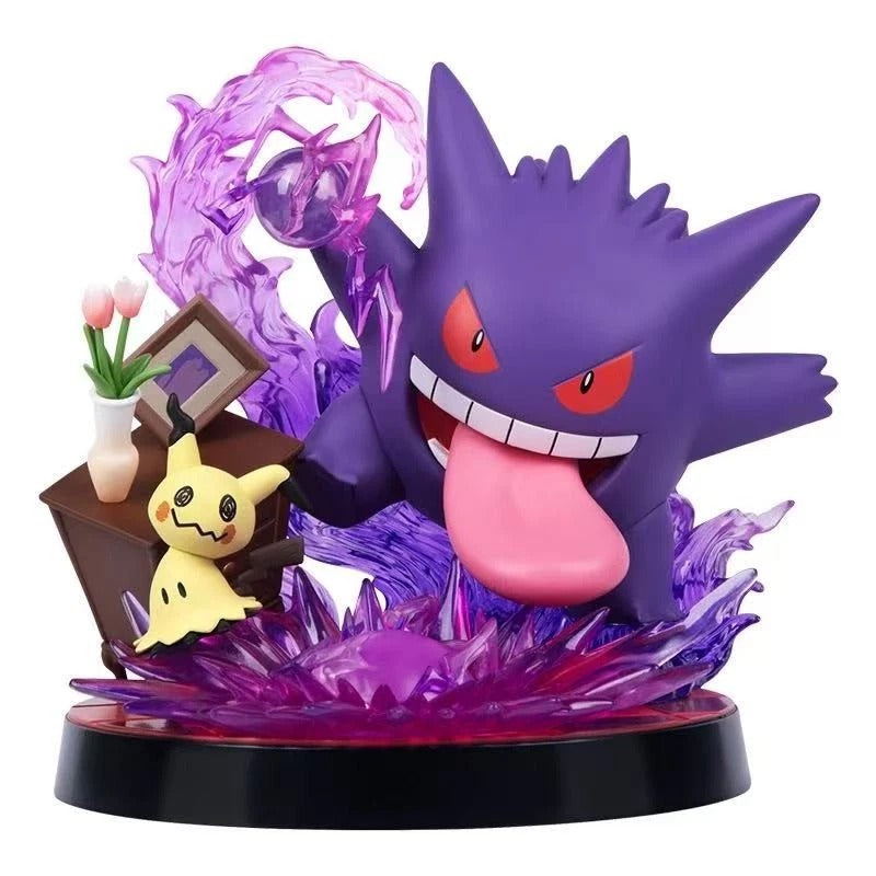Pokemon Funism Medium Sized Licensed Pokemon Gengar & Mimikyu Figurine 14CM