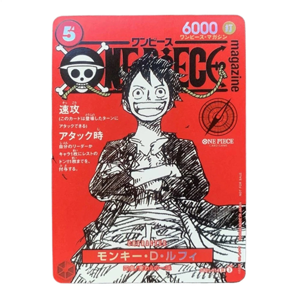 One Piece TCG Magazine 020 Promo ST21-014 Japanese Promo