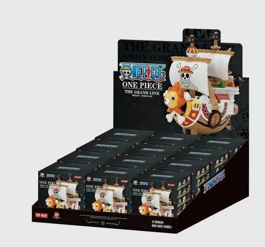 POP MART One Piece - The Grand Line Series Vehicles 1 FULL BOX - 12 BLIND BOXES