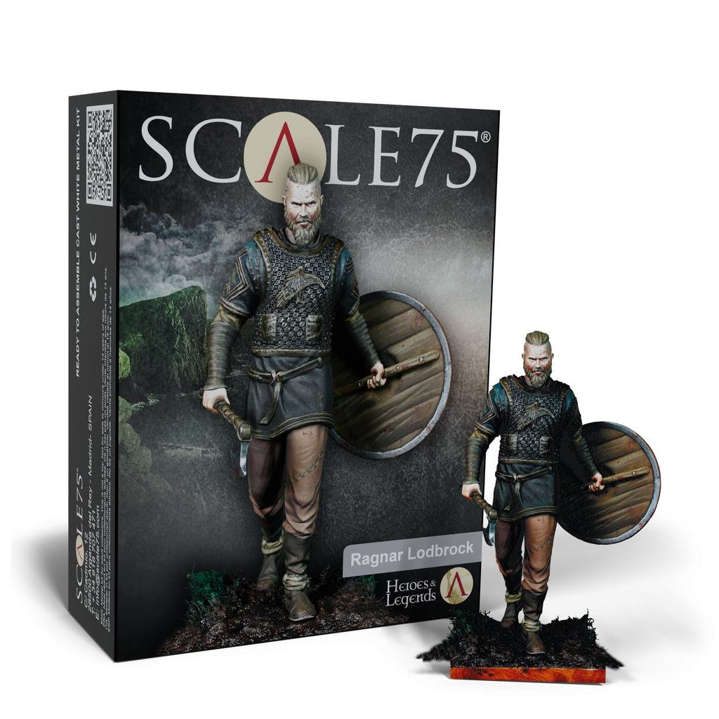 PREORDER Scale 75 Figures - Heroes and Legends - Ragnar Lodbrok 75mm