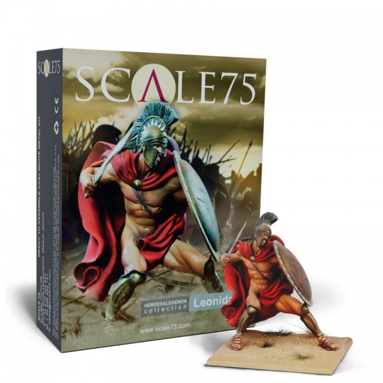 PREORDER Scale 75 Figures - Heroes and Legends - Leonidas 75mm