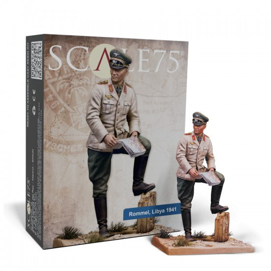 PREORDER Scale 75 Figures - World At War - Rommel; Lybia 1941  75mm