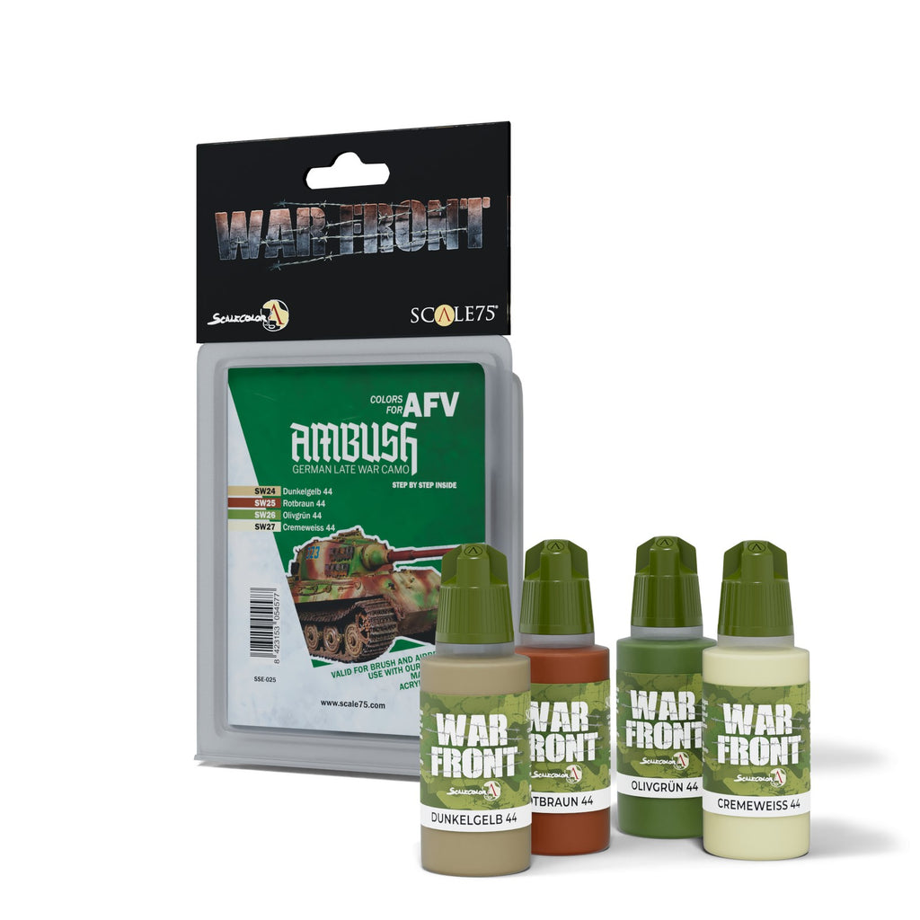 PREORDER Scale 75 - Warfront - Ambush  Paint Set