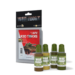 PREORDER Scale 75 - Warfront - Red Tanks  Paint Set