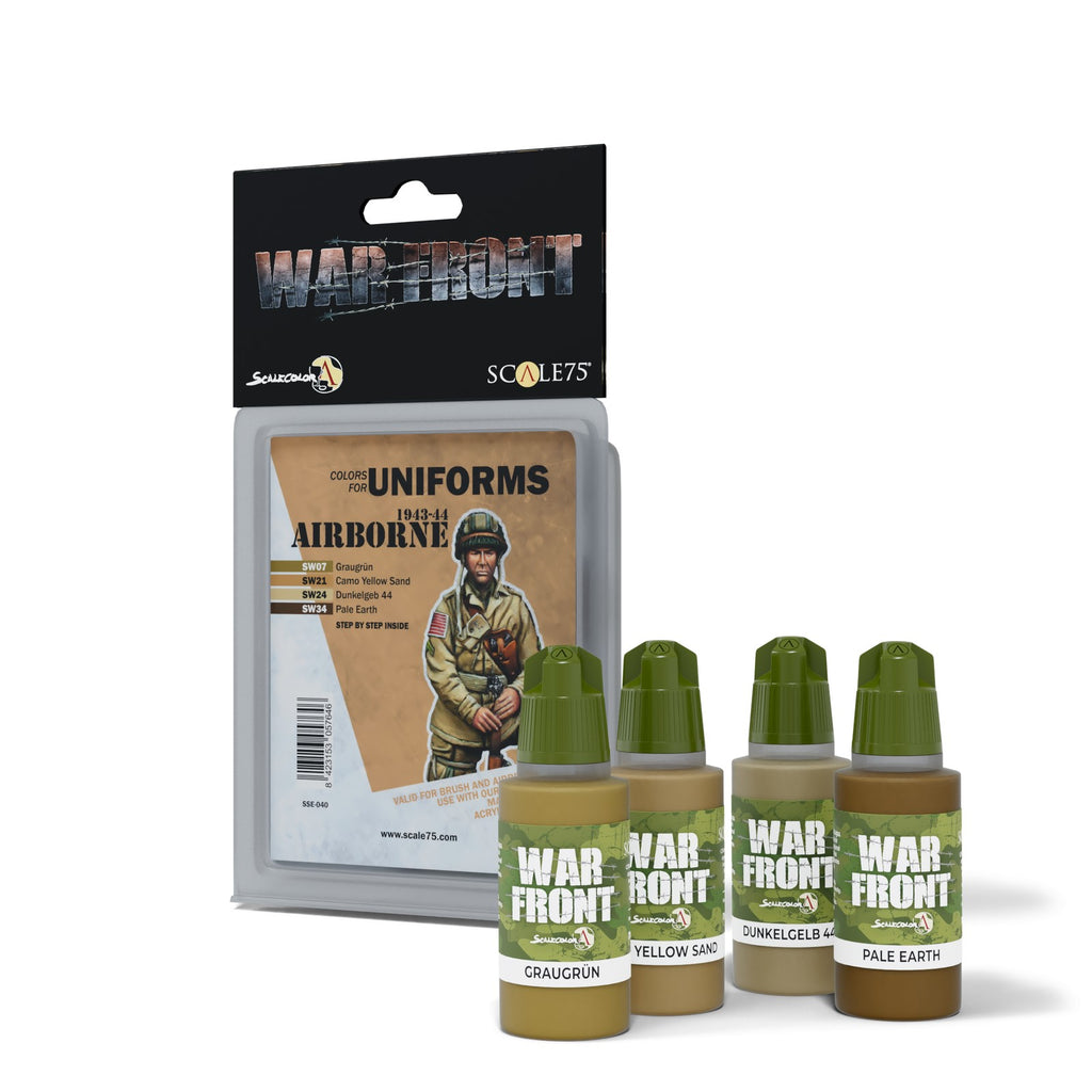 PREORDER Scale 75 - Warfront - Airborne 1943-44  Paint Set