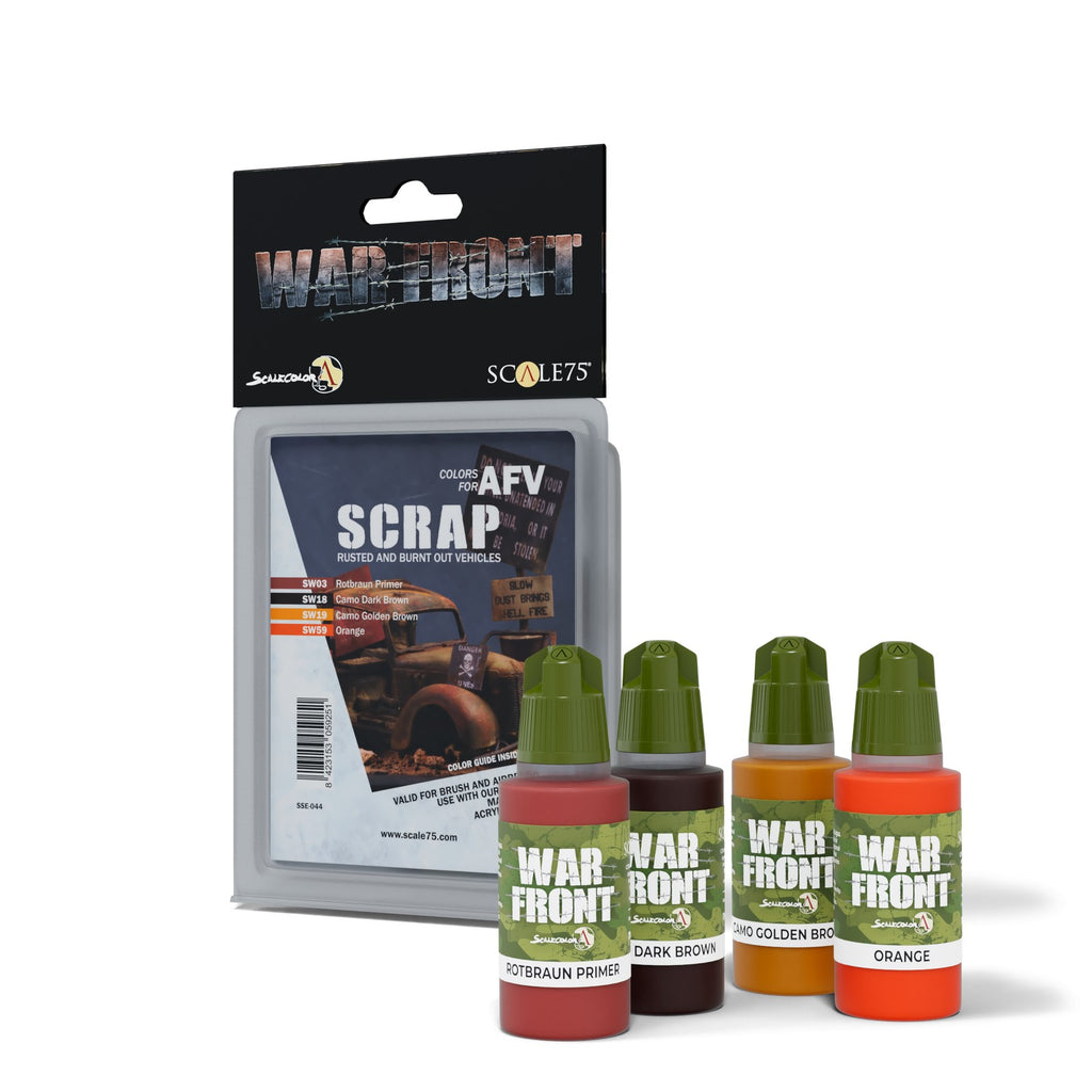 PREORDER Scale 75 - Warfront - Scrap  Paint Set