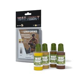 PREORDER Scale 75 - Warfront - British & Commonwealth Armies  Paint Set