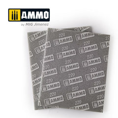 PREORDER Ammo by MIG - Accessories - Sanding Sponge Sheet (220) 2 Pcs.