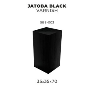 PREORDER Scale 75 - Bases - Jatoba Black Varnish-35X35X70