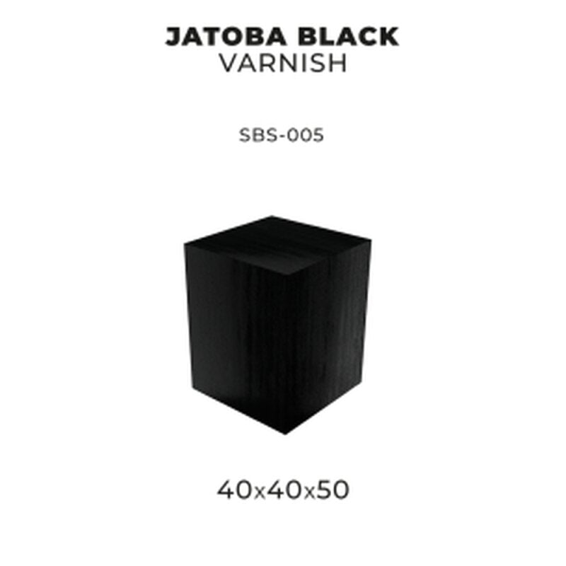 PREORDER Scale 75 - Bases - Jatoba Black Varnish-40X40X50