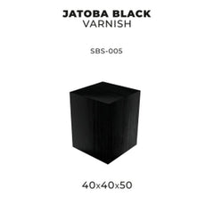 PREORDER Scale 75 - Bases - Jatoba Black Varnish-40X40X50