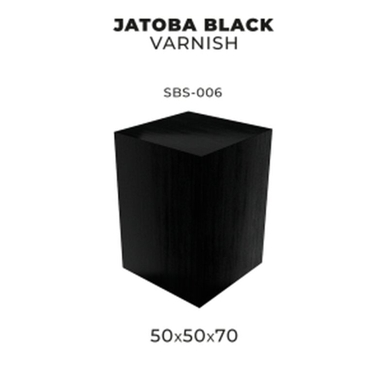 PREORDER Scale 75 - Bases - Jatoba Black Varnish-50X50X70