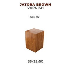 PREORDER Scale 75 - Bases - Jatoba Brown Varnish-35X35X50