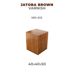 PREORDER Scale 75 - Bases - Jatoba Brown Varnish-40X40X50