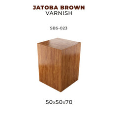 PREORDER Scale 75 - Bases - Jatoba Brown Varnish-50X50X70