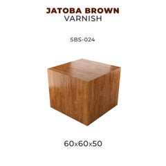 PREORDER Scale 75 - Bases - Jatoba Brown Varnish-60X60X50