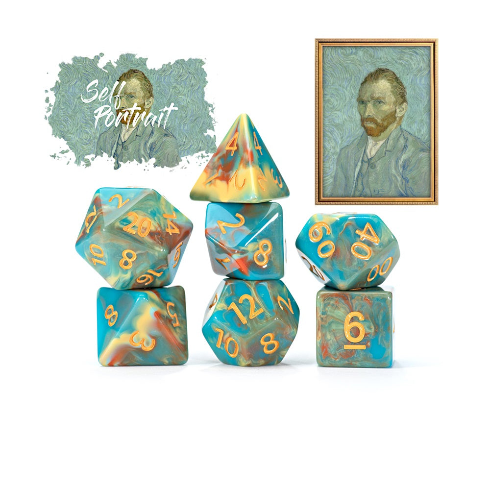 PREORDER Gatekeeper Van Gogh Dice - Self Portrait