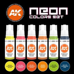 AK Interactive 3Gen Sets - Neon Colors