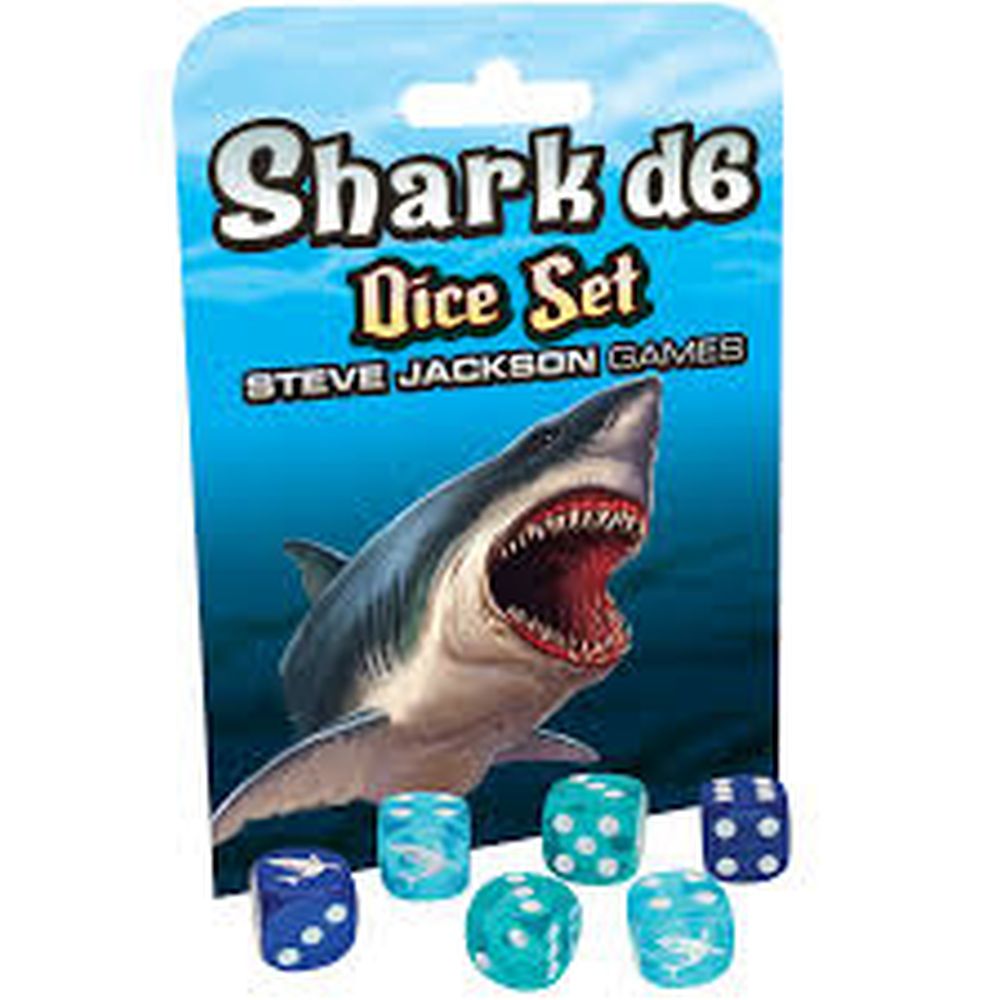PREORDER Shark D6 Dice Set