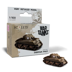 PREORDER Scale 75 - Figures - War Tanks - Sherman M4A3 1:100