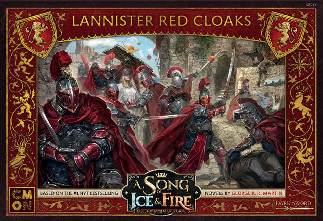 A Song of Ice and Fire: House Lannister Red Cloaks