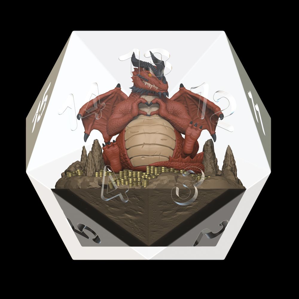 PREORDER Sirius Dice - D&D Scenic - Themberchaud 55mm d20