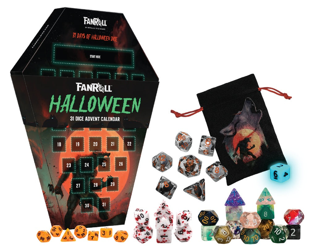 PREORDER Fanroll: Dice Goblin Halloween Advent Calendar 2026