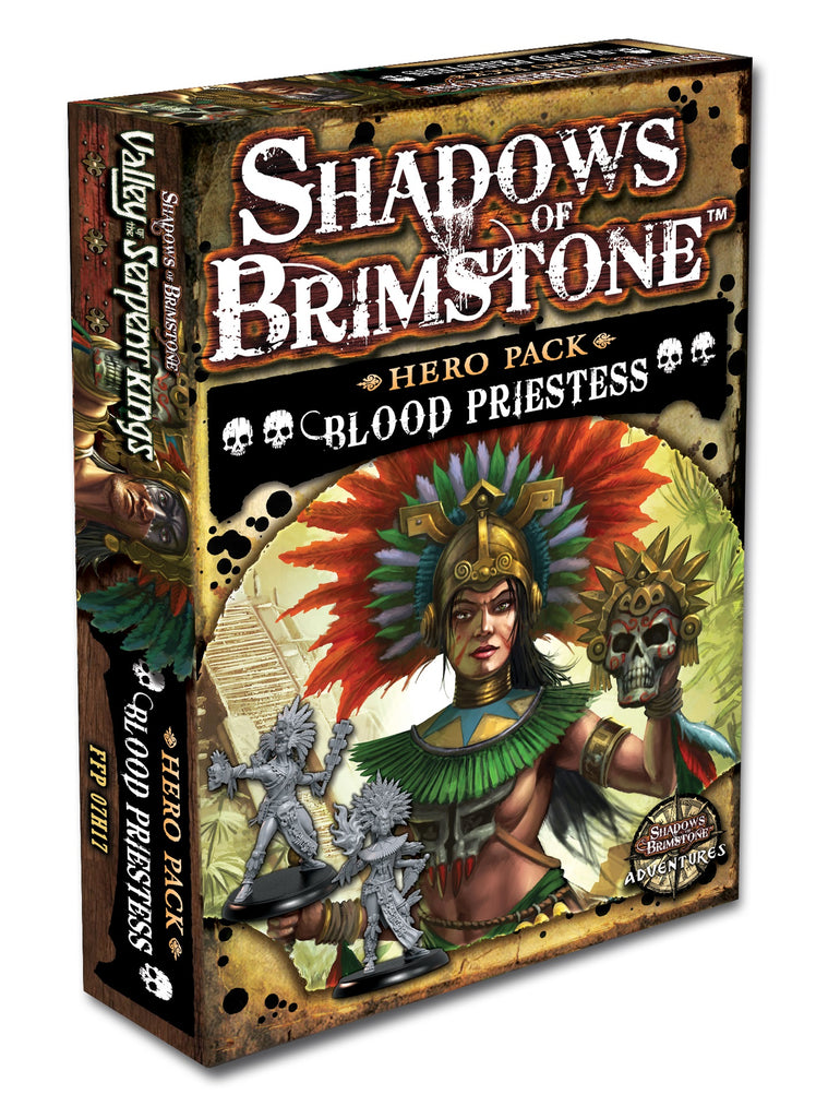 PREORDER Shadows of Brimstone - Hero Pack - Blood Priestess