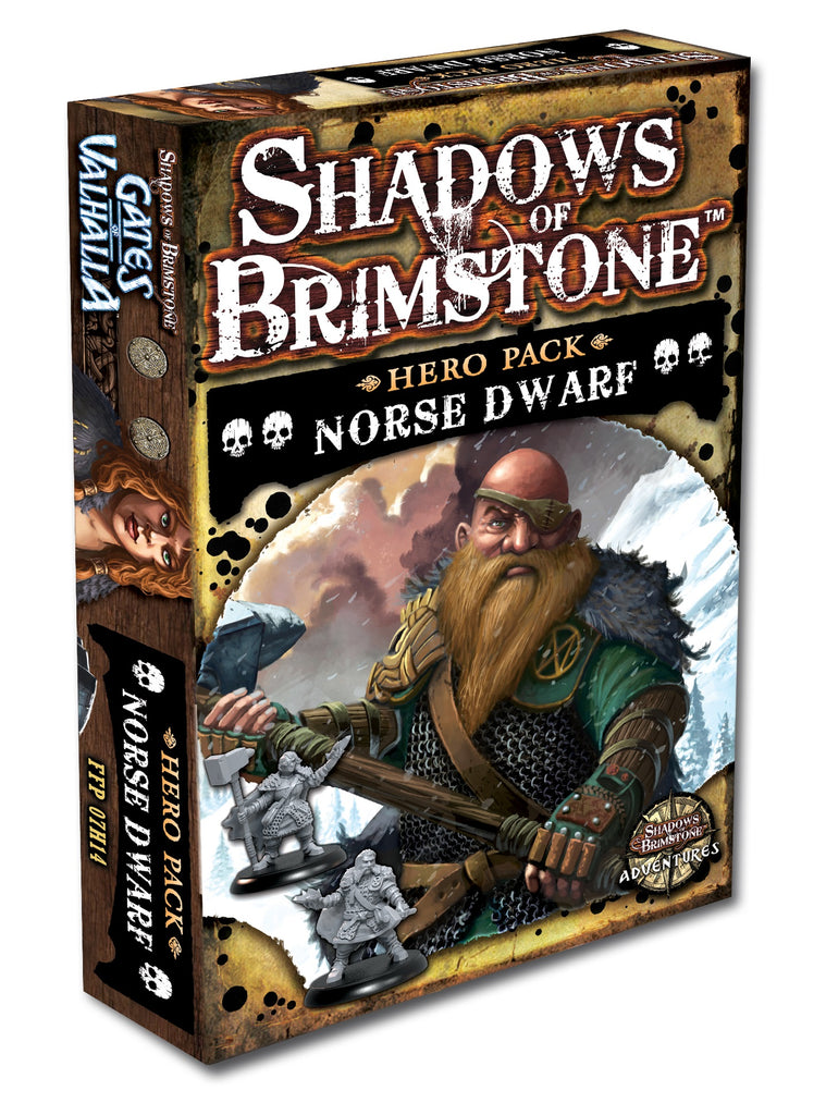 PREORDER Shadows of Brimstone - Hero Pack - Norse Dwarf