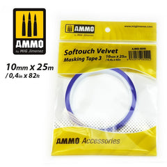 PREORDER Ammo by MIG - Accessories - Softouch Velvet Masking Tape 3 (10Mm X 25M)