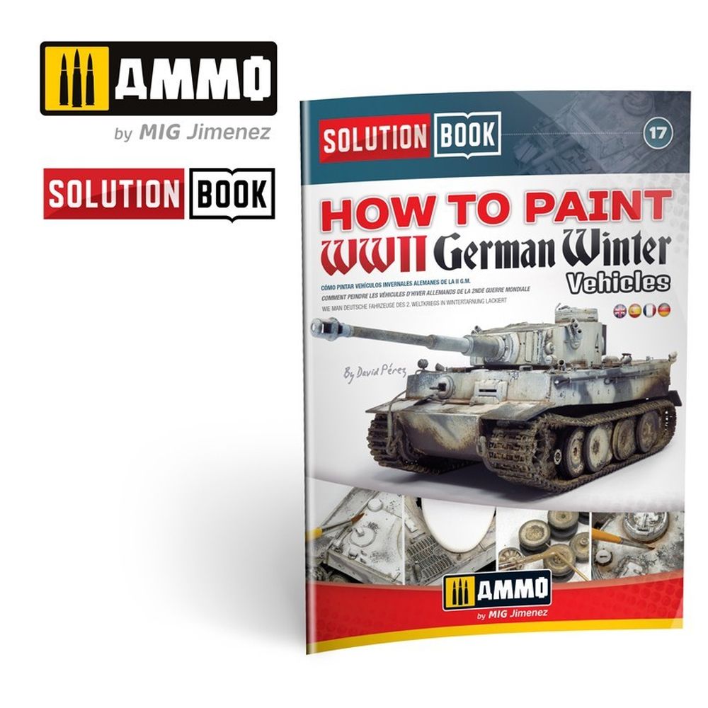 PREORDER Ammo by MIG - Books - How To Paint Wwii German Tanks Solution Book