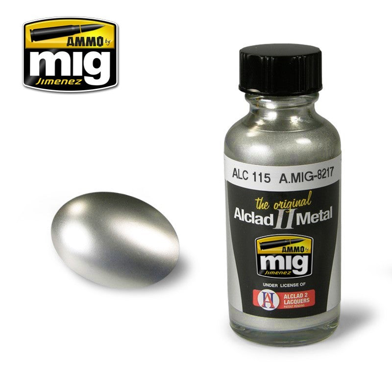 PREORDER Ammo by MIG - Lacquer - Stainless Steel 30ml