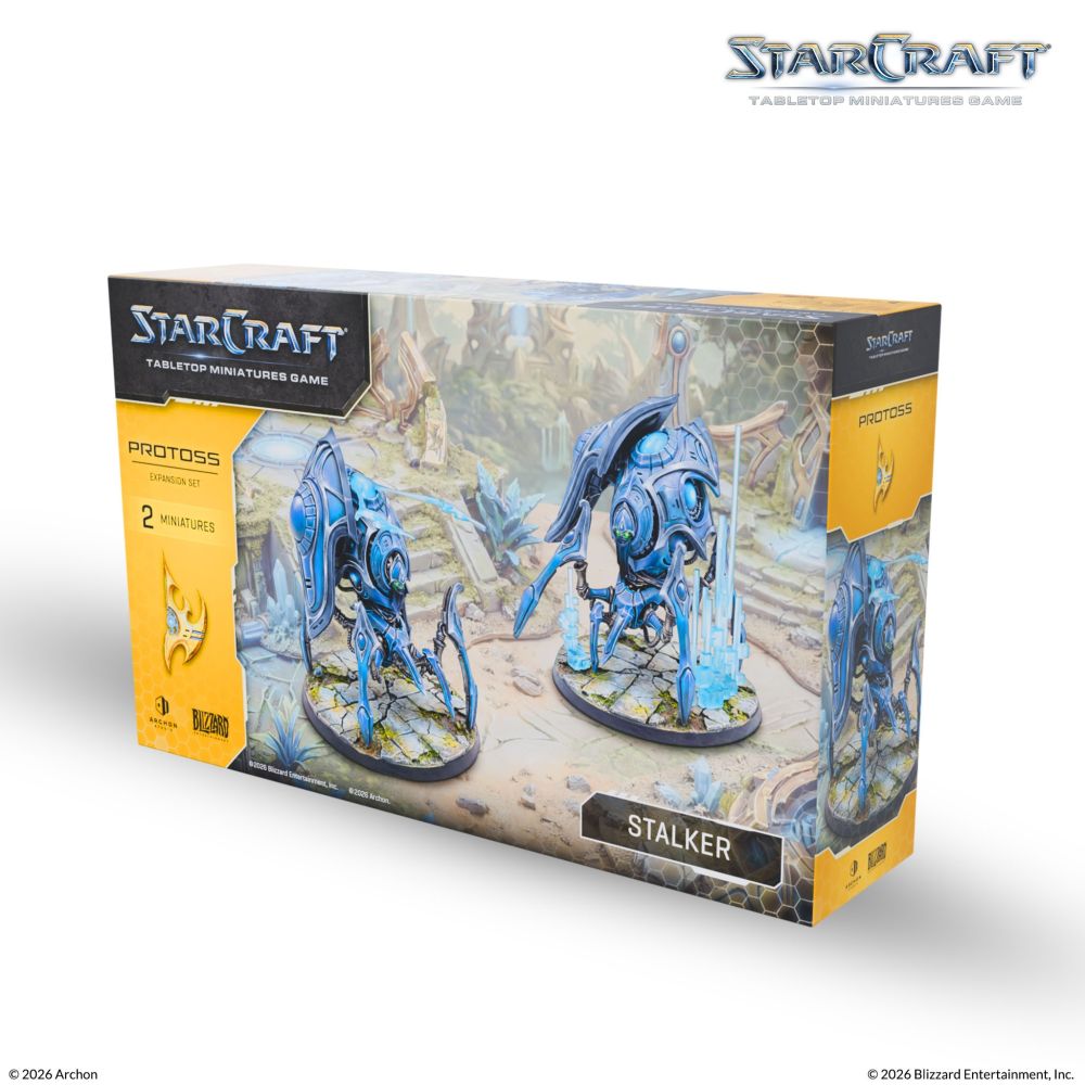 PREORDER Starcraft Miniatures Games: Protoss - Stalker - Expansion Set