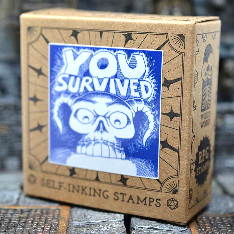 PREORDER RPG Stamp: YOU SURVIVED