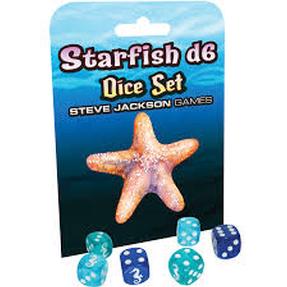 PREORDER Starfish D6 Dice Set