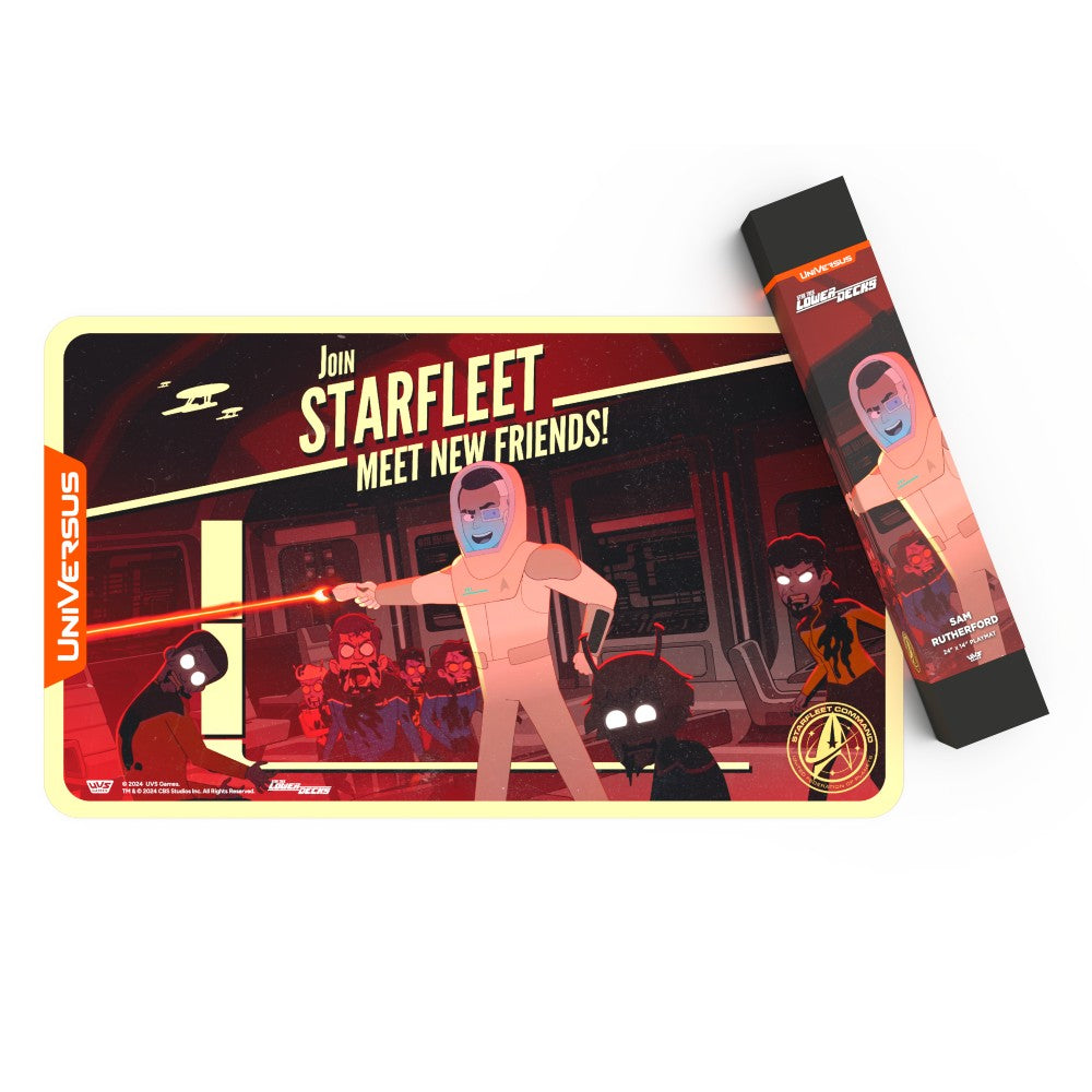 UniVersus Playmat: Star Trek  Lower Decks: Rutherford