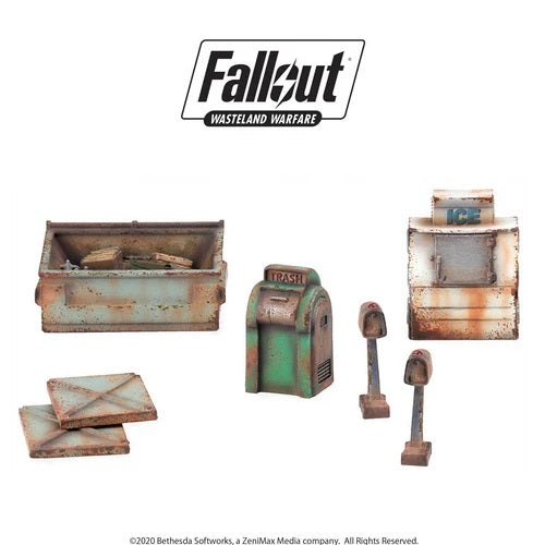 PREORDER Fallout Wasteland Warfare - Boston Streets Scatter