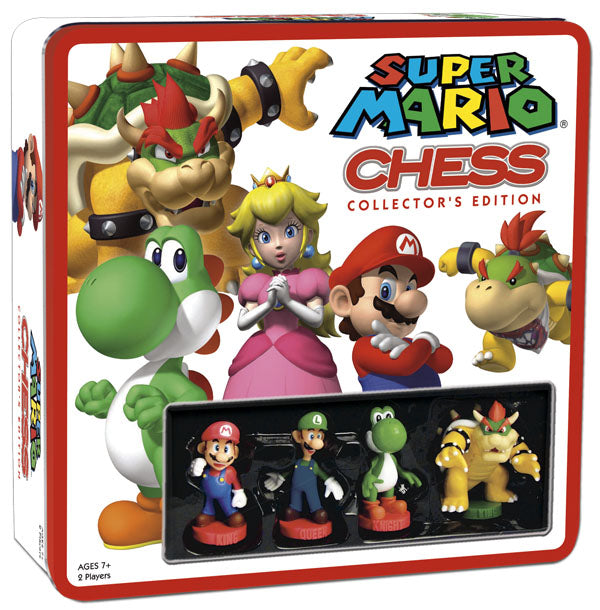 Super Mario Chess (Tin) Board Game